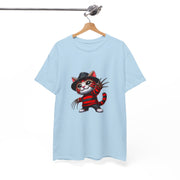 Horror Movie Cats Unisex Heavy Cotton Tee