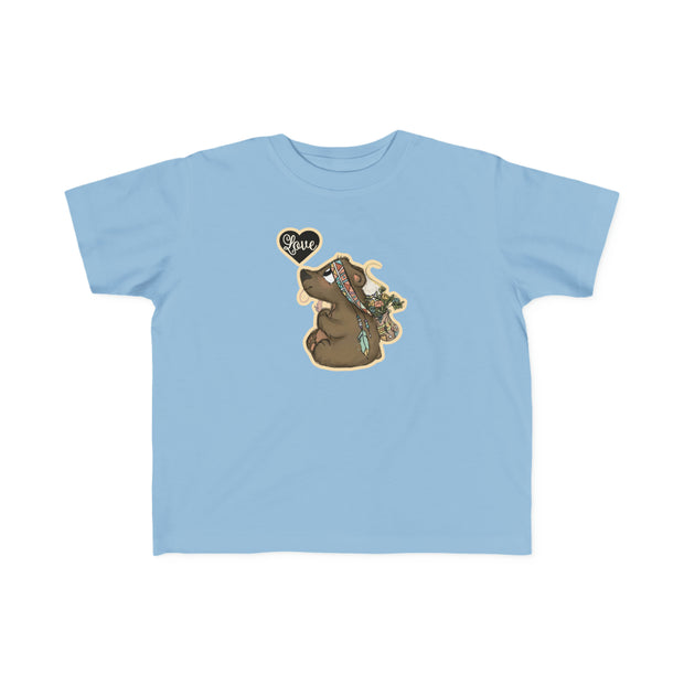 Love baby bear Toddler's Fine Jersey Tee