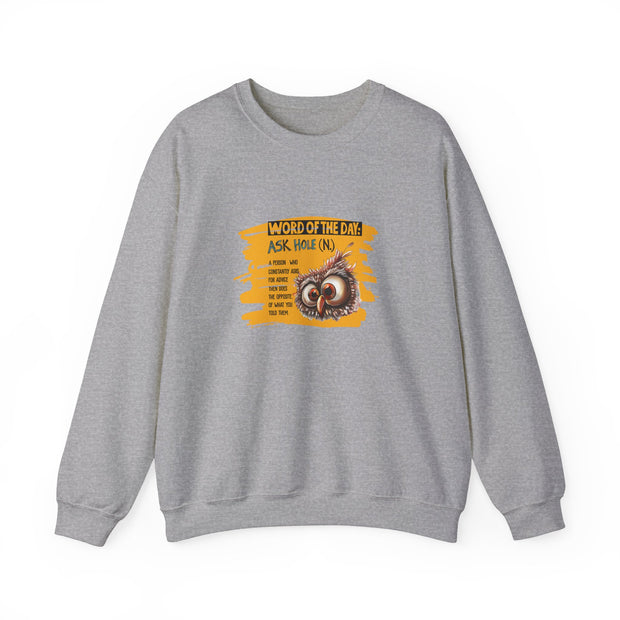 Word of the Day Unisex Heavy Blend™ Crewneck Sweatshirt