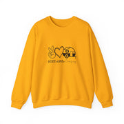 Peace Love Camping Unisex Heavy Blend™ Crewneck Sweatshirt