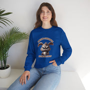 I Pretend that Coffee Helps Unisex Heavy Blend™ Crewneck Sweatshirt