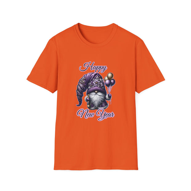Gnome New Year Unisex Softstyle T-Shirt