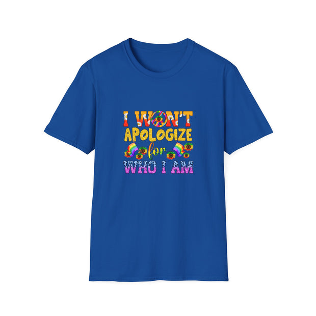 I won’t Apologize Unisex Softstyle T-Shirt