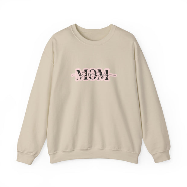 I Love You Mom Unisex Heavy Blend™ Crewneck Sweatshirt