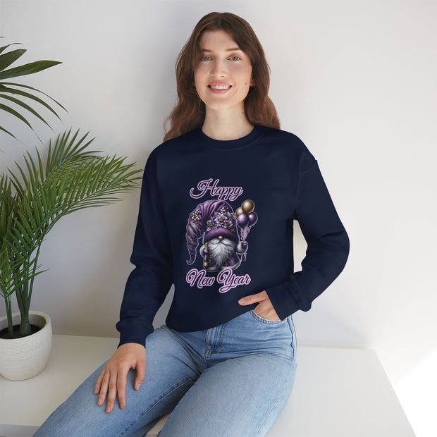 Gnome New Year Unisex Heavy Blend™ Crewneck Sweatshirt