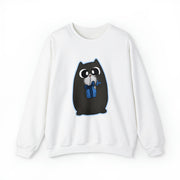Christmas cat Unisex Heavy Blend™ Crewneck Sweatshirt