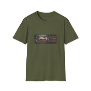 Born to Fish Unisex Softstyle T-Shirt