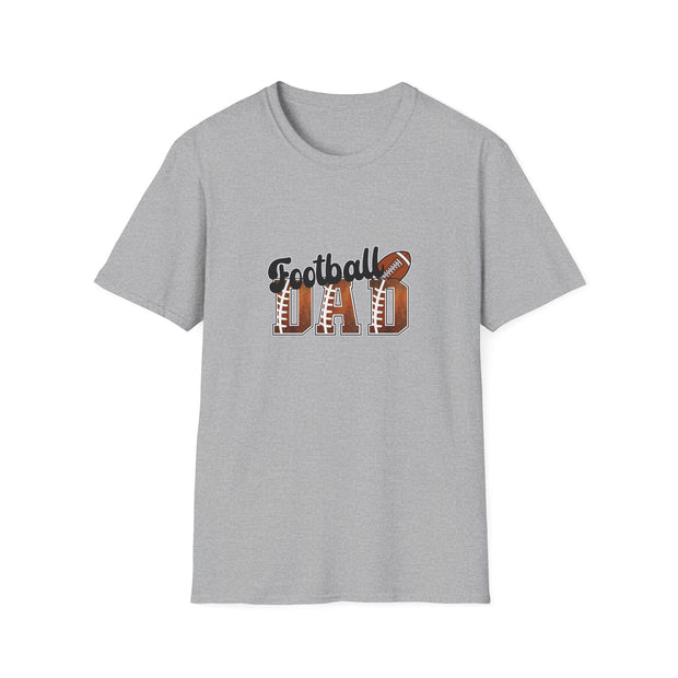 Football Dad Unisex Softstyle T-Shirt