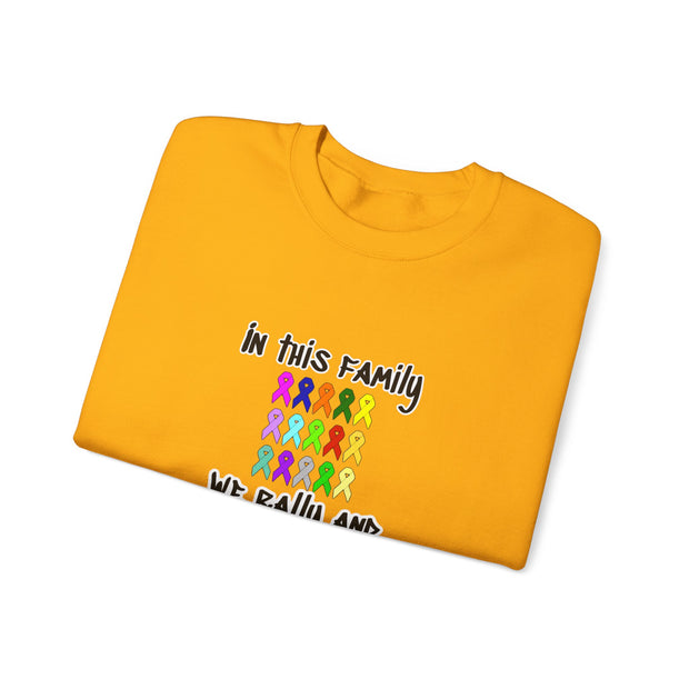 Cancer Family Support Unisex Heavy Blend™ Crewneck Sweatshirt