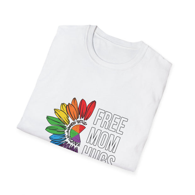 Pride Mom Hugs Unisex Softstyle T-Shirt