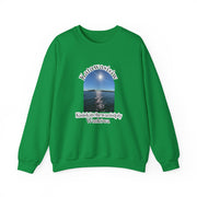 Cree Saskatchewan skies Unisex Heavy Blend™ Crewneck Sweatshirt