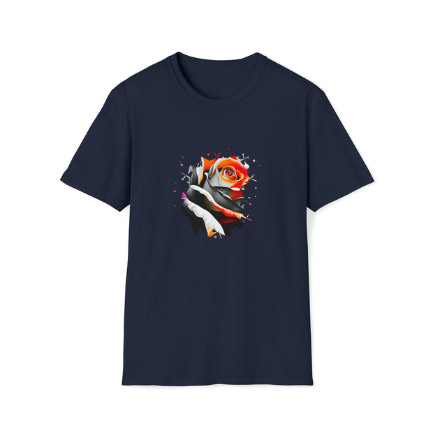 Rose Unisex Softstyle T-Shirt