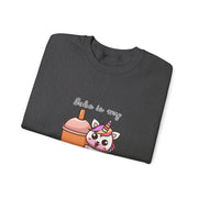 Unicorn Boba Unisex Heavy Blend™ Crewneck Sweatshirt