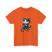 Horror Movie Cats Unisex Heavy Cotton Tee