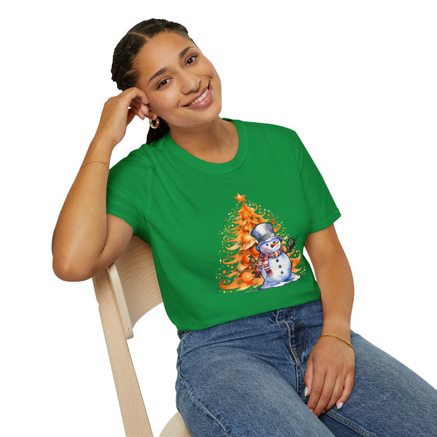 Snowman Unisex Softstyle T-Shirt