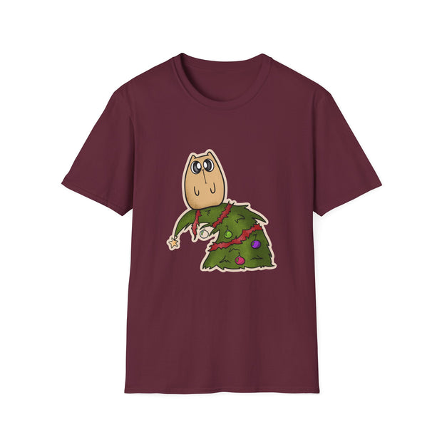 Christmas Cat Unisex Softstyle T-Shirt
