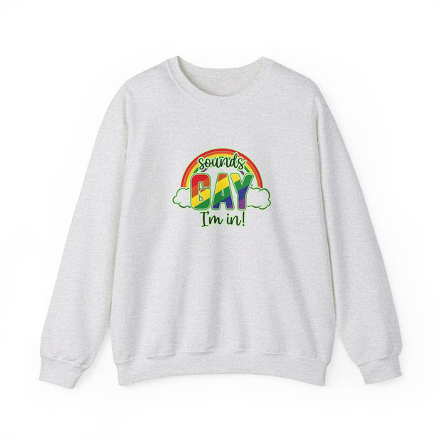 Sounds Gay Unisex Heavy Blend™ Crewneck Sweatshirt