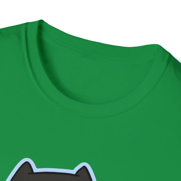 Christmas cat Unisex Softstyle T-Shirt