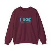 Fuck Cancer Unisex Heavy Blend™ Crewneck Sweatshirt