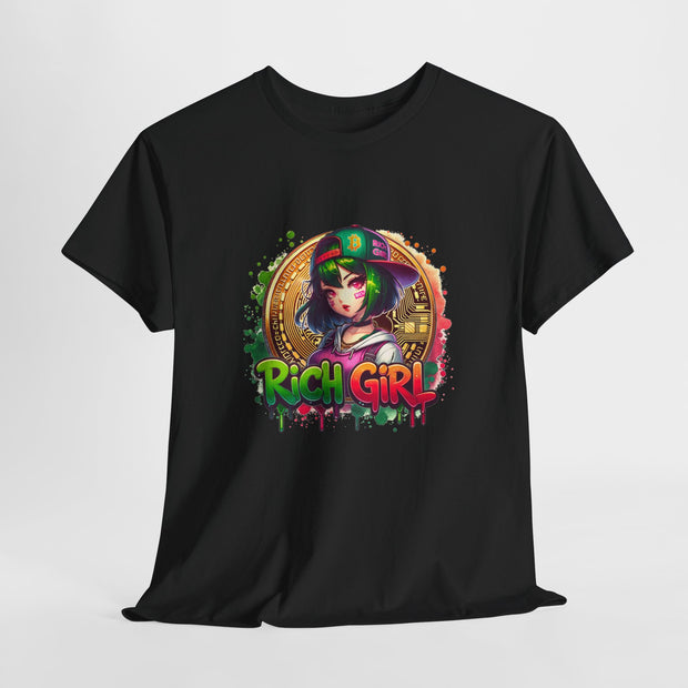 Graffiti Anime Girls Unisex Heavy Cotton Tee