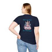 Busy Gaming Unicorn Unisex Softstyle T-Shirt
