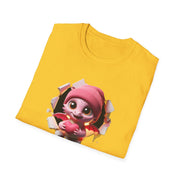 Valentines Dragon 2 Sided Unisex Softstyle T-Shirt