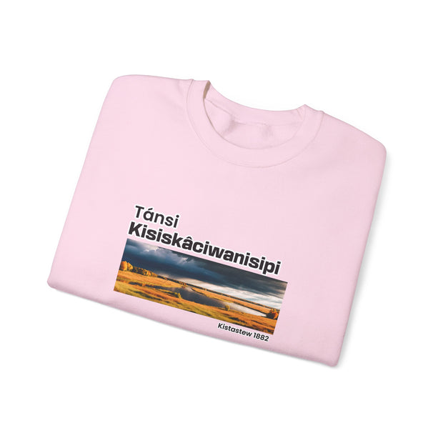 Tánsi Cree Saskatchewan Unisex Heavy Blend™ Crewneck Sweatshirt