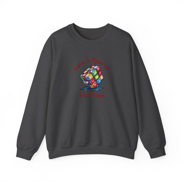 Rubik Cube Unisex Heavy Blend™ Crewneck Sweatshirt