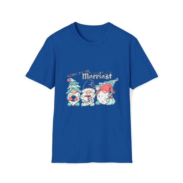 Gnome Christmas Unisex Softstyle T-Shirt