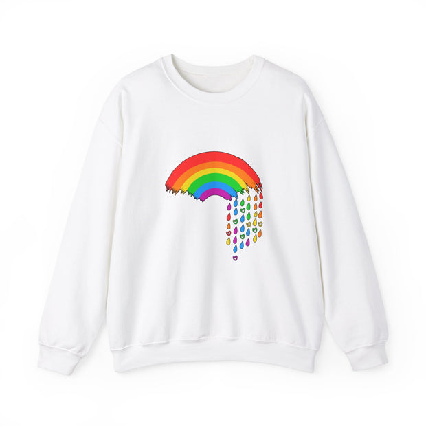 Raining Pride Unisex Heavy Blend™ Crewneck Sweatshirt