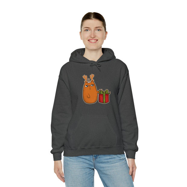 Christmas cat Unisex Heavy Blend™ Hooded Sweatshirt