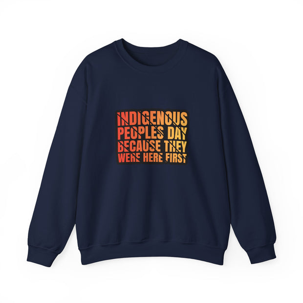Indigenous Peoples Day Unisex Heavy Blend™ Crewneck Sweatshirt