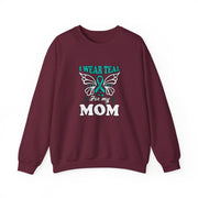 Teal for Mom Unisex Heavy Blend™ Crewneck Sweatshirt