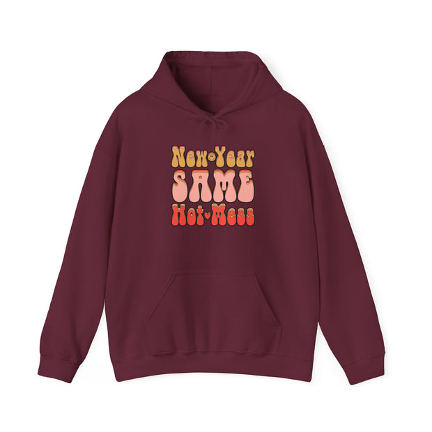 Same Hot Mess Unisex Heavy Blend™ Hooded Sweatshirt