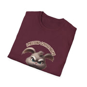 I Pretend that Coffee Helps Unisex Softstyle T-Shirt