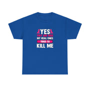 Breast Cancer Unisex Heavy Cotton Tee