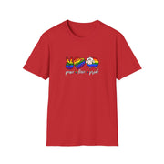 Peace Love and Pride Unisex Softstyle T-Shirt