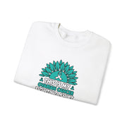 Ovarian Cancer Fighting Unisex Heavy Blend™ Crewneck Sweatshirt