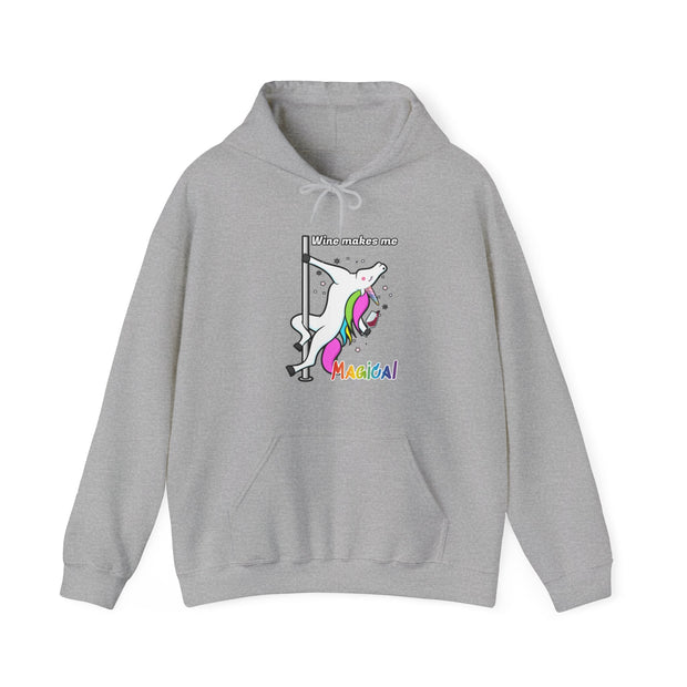 Unicorn Wine Unisex Heavy Blend™ Hooded Sweatshirt