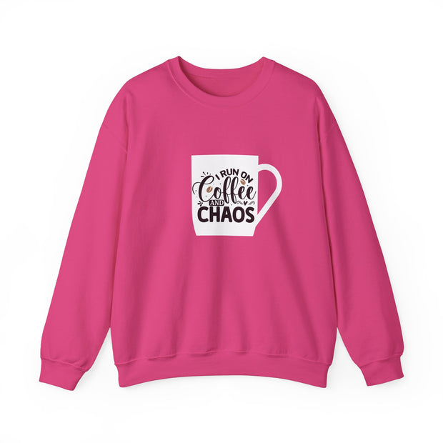 Coffee and Chaos Unisex Heavy Blend™ Crewneck Sweatshirt