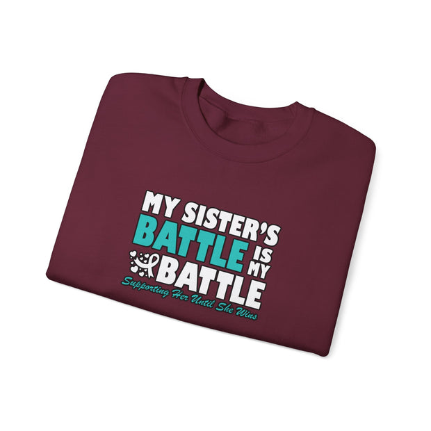 My Sister’s Battle Unisex Heavy Blend™ Crewneck Sweatshirt
