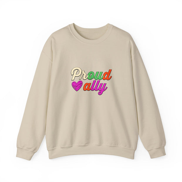 Proud Ally Unisex Heavy Blend™ Crewneck Sweatshirt