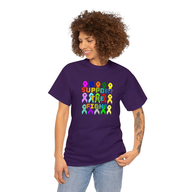 Support the Fight Unisex Heavy Cotton Tee