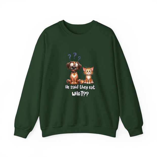 They Eat What Unisex Heavy Blend™ Crewneck Sweatshirt