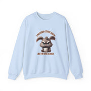 I Pretend that Coffee Helps Unisex Heavy Blend™ Crewneck Sweatshirt