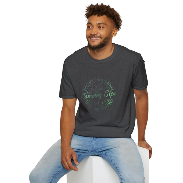 Camping Crew Unisex Softstyle T-Shirt