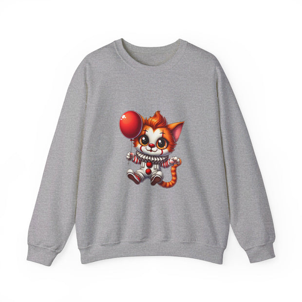 Horror Movie Cats Unisex Heavy Blend™ Crewneck Sweatshirt
