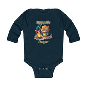 Bear Happy Little Camper Infant Long Sleeve Bodysuit