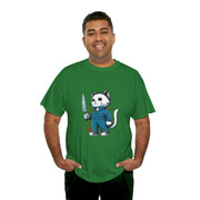 Horror Movie Cats Unisex Heavy Cotton Tee