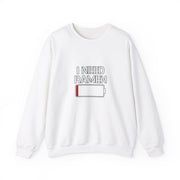I Need Ramen Unisex Heavy Blend™ Crewneck Sweatshirt